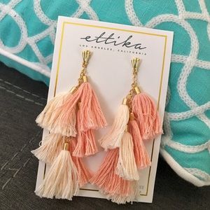 Beautiful Ettika Day Dreamer Tassel Earrings
